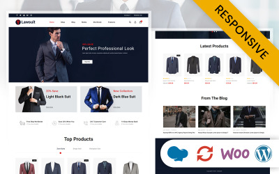 Lawsuits - Suits & Blazers Store WooCommerce Theme