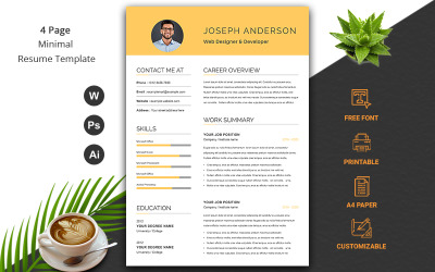 Minimal Resume Template