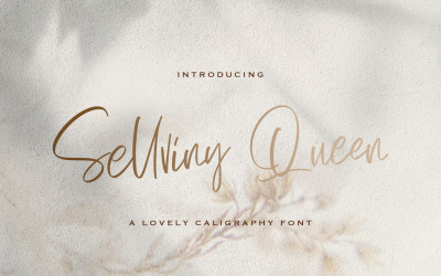 Sellviny Queen - Handschriftliche Schrift