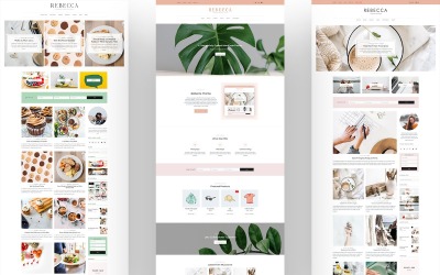 Rebecca - Blog and Shop WordPress Theme