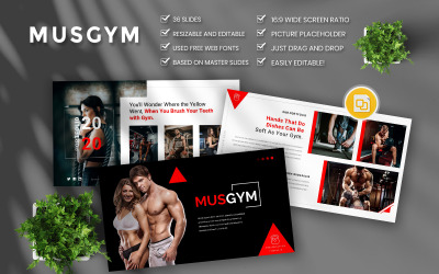 Musgym - kreativní a obchodní snímky Google
