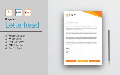 Briefkopf Vol04 - Vorlage für Corporate Identity