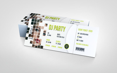 Event Ticket Vol_ 30 - Corporate Identity Template