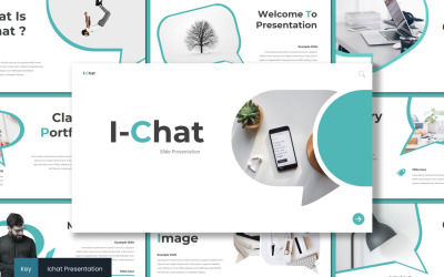 I-Chat - Keynote sablon
