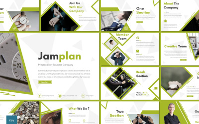 Jamplan - szablon Keynote