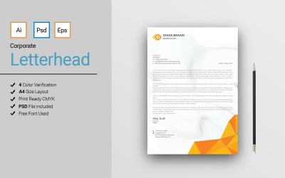 Letterhead Vol02 - Corporate Identity Template