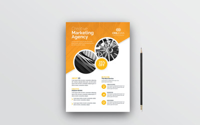 Szablon tożsamości korporacyjnej Reality 12 Business Flyer #111743