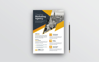 Szablon tożsamości korporacyjnej Reality 13 Business Flyer #111752