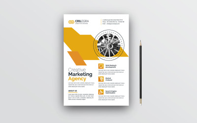 Szablon tożsamości korporacyjnej Reality 14 Business Flyer #111748