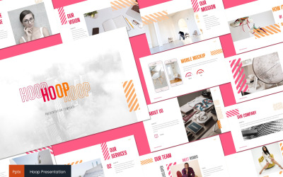 Hoop PowerPoint sablon
