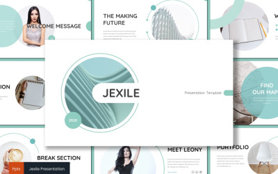 Modello di PowerPoint Jexile