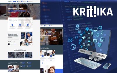 Kritika - Informatikai megoldás WordPress téma