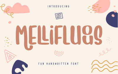 Mellifluo | Carattere scritto a mano divertente