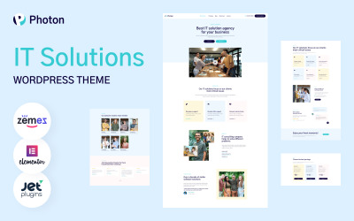 Photon - WordPress-Theme für IT-Lösungen