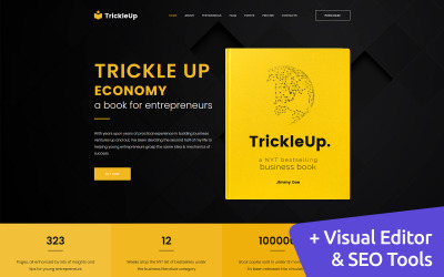 TrickleUp - Modello E-book Moto CMS 3