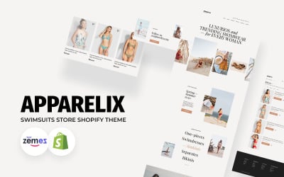 Інтернет-магазин купальників Apparelix Shopify Theme
