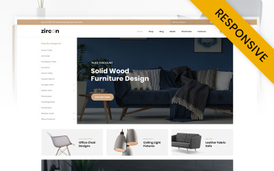 Zircon - Furniture Store WooCommerce Teması
