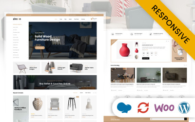 Zircon - Тема WooCommerce для мебельного магазина
