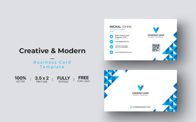 Business Cards - Corporate Identity Template