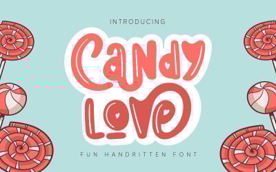 Candylove | Fun Handwritten Font