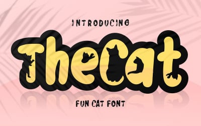 Kočka | Fun Cat Font