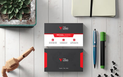 Business Cards - Corporate Identity Template