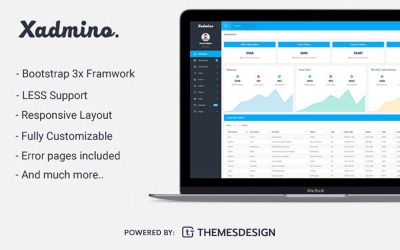 Xadmino - Admin & Dashboard Template