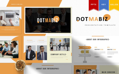 Dotmabiz | Keynote, Googleslide PowerPoint template