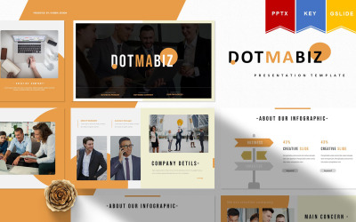 Dotmabiz | Keynote, szablon Googleslide PowerPoint