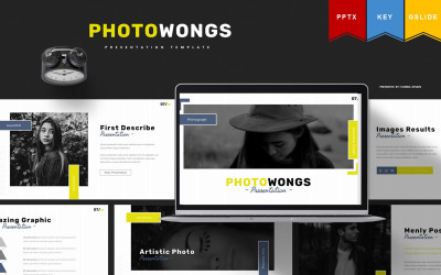 Fotowong | Keynote, modello PowerPoint di Googleslide