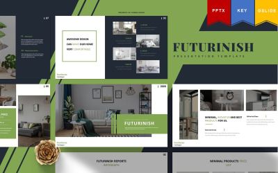futurista | Keynote, modello PowerPoint di Google Slide