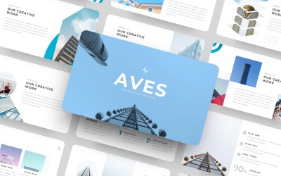 Шаблон презентації Aves-Creative Keynote Google Slides