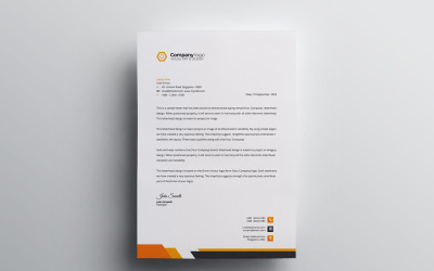 Carta intestata - Modello di identità aziendale