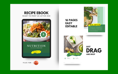 预防病毒演示文稿的食谱清单PowerPoint模板