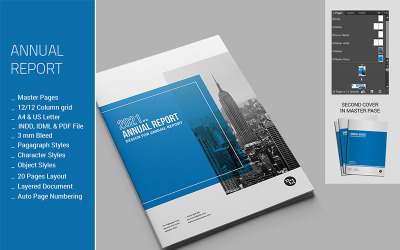 Annual Report - Corporate Identity Template