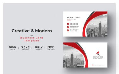 Business Card - Corporate Identity Template
