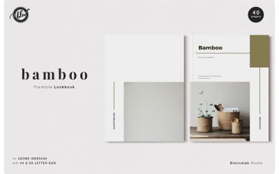 Шаблон журнала BAMBOO Furniture Lookbook