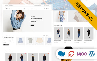 Stylestop - Minimal Moda Mağazası WooCommerce Teması