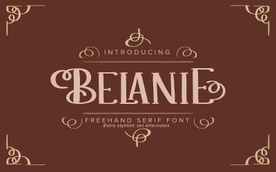 Belanie | Police Serif