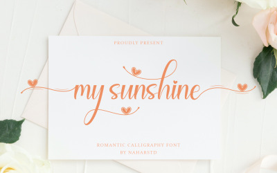 My Sunshine - Carattere corsivo moderno