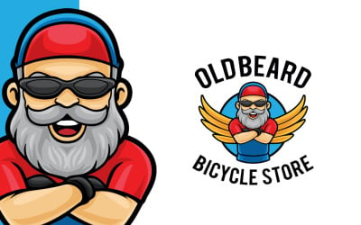 Szablon Logo sklepu rowerowego