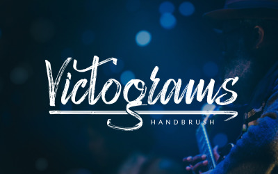 Victograms - Brush Font