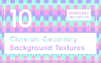 10 Chevron Geometri Dokular Arka Plan