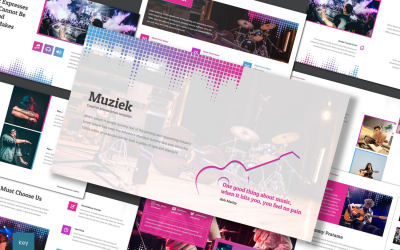 Muziek - Modello di Keynote