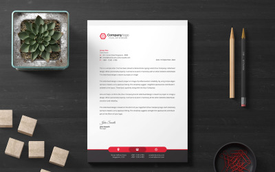 Briefkopf - Vorlage für Corporate Identity