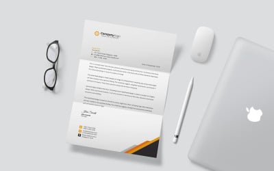 Carta intestata - Modello di identità aziendale