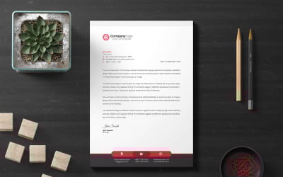 Letterhead - Corporate Identity Template