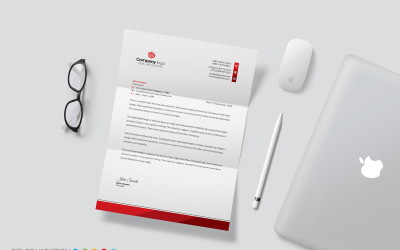 Carta intestata - Modello di identità aziendale