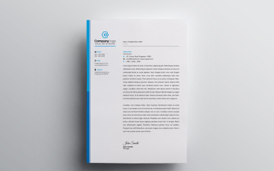 Carta intestata - Modello di identità aziendale