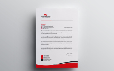 Papier à en-tête - Modèle d&amp;#39;identité d&amp;#39;entreprise